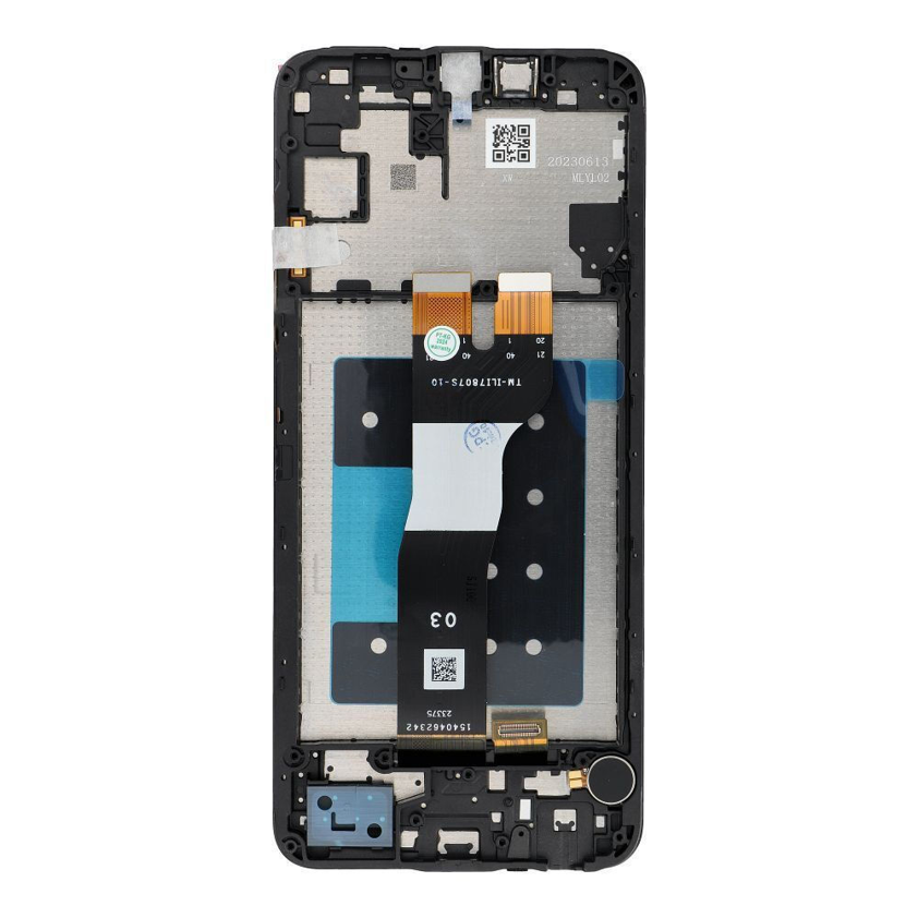 Συμβατή Οθόνη με Αφή και Πλαίσιο / LCD and Touch Screen Replacement With Frame for Samsung Galaxy A05s Μαύρο